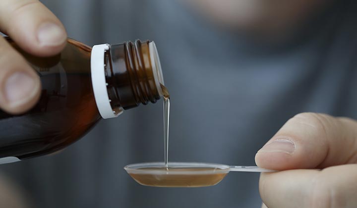 Medikament bei Husten